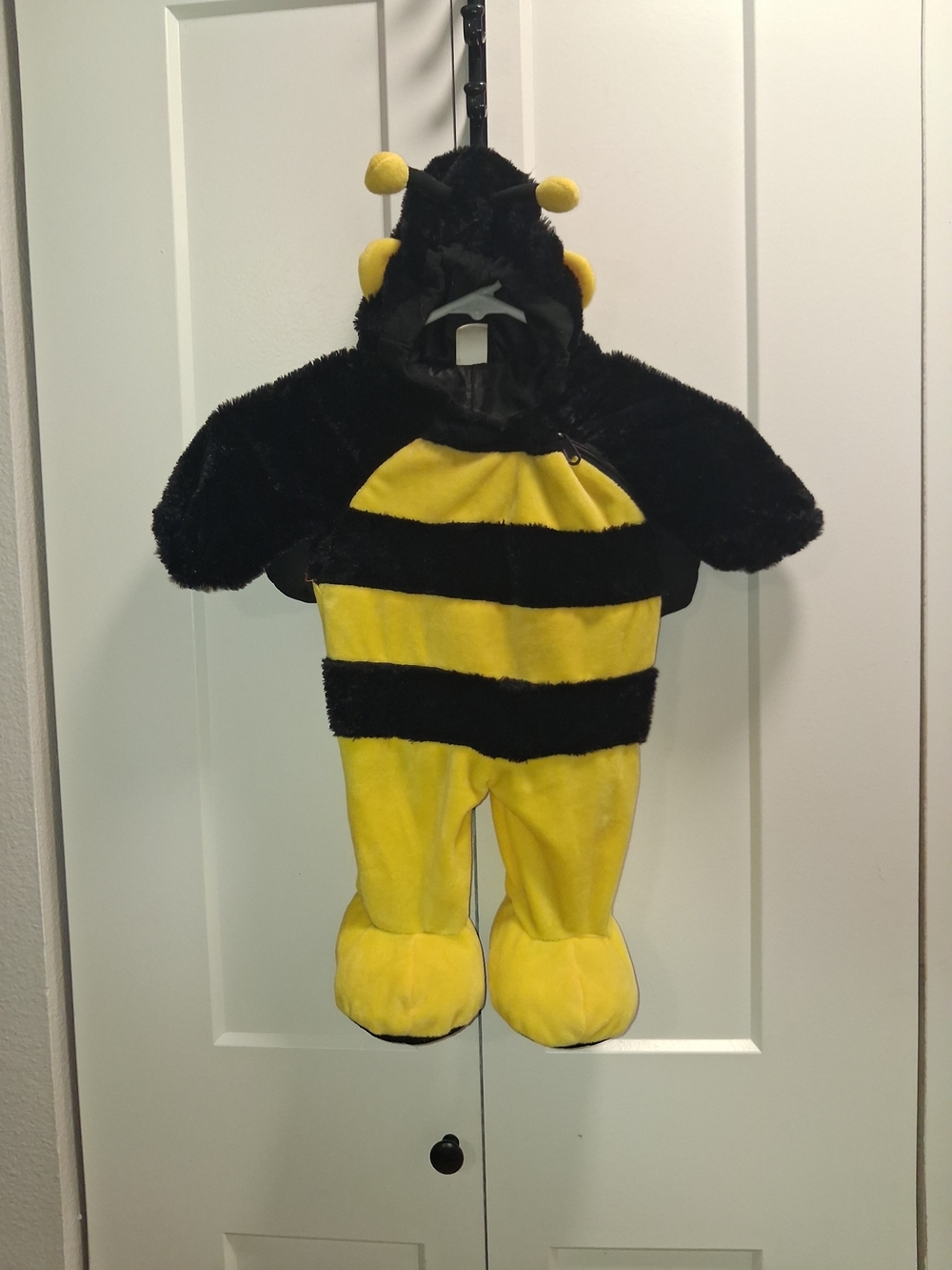 Ty Plush Bumblebee Costume - Yellow & Black Hooded One-Piece